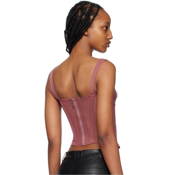 Miaou Deville Corset in Currant - Picture 2 of 9